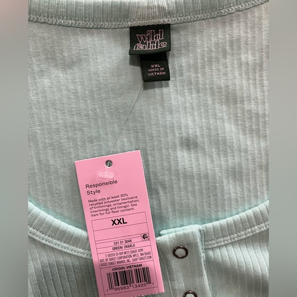 Wild Fable woman size XXL NWT Cropped top - Picture 2 of 9